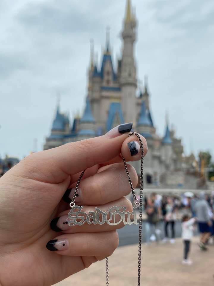 Sad Girl Necklace