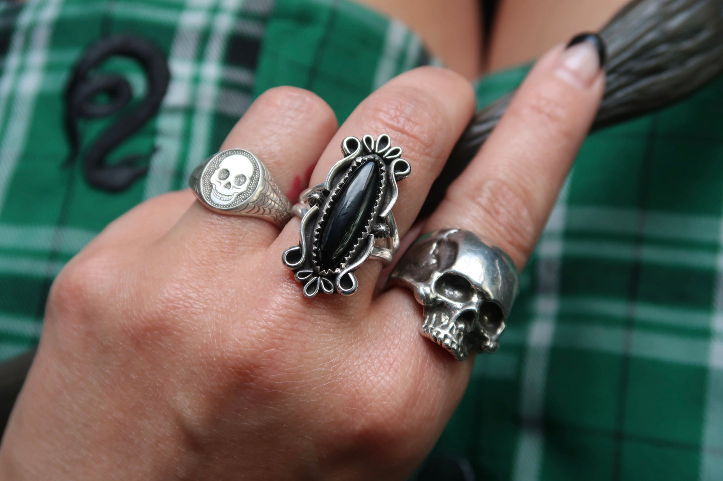 Skull Statement Ring