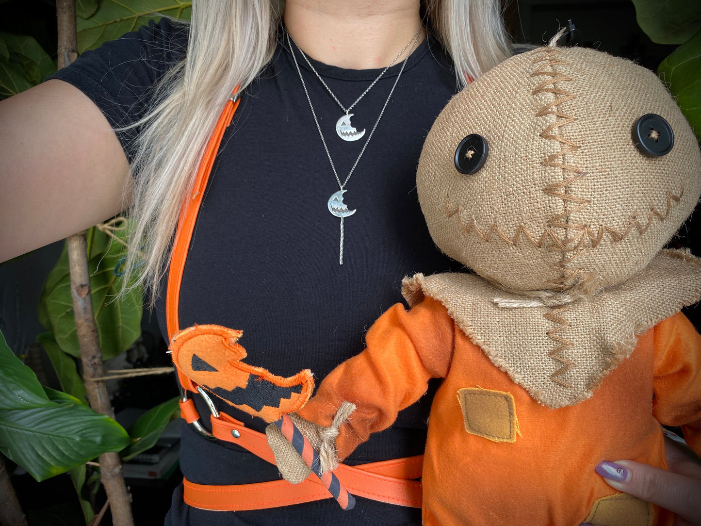 Pumpkin Lolli Necklace