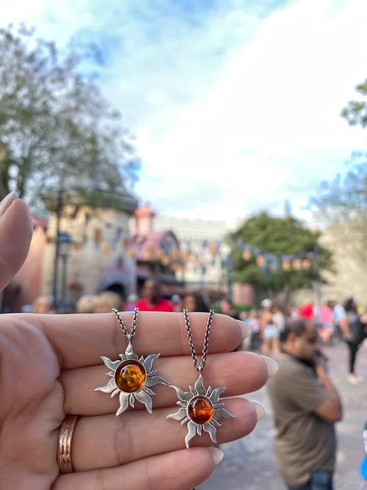 Floating Lantern Necklace