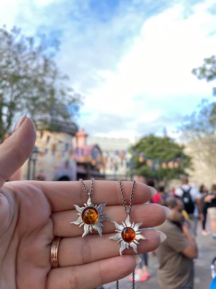 Floating Lantern Necklace