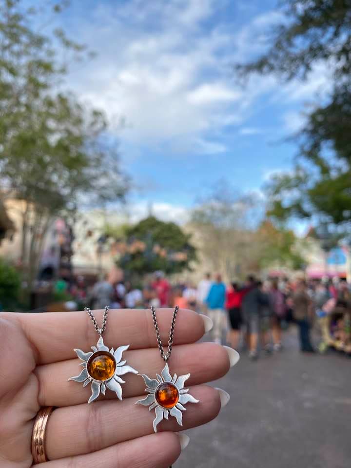Floating Lantern Necklace