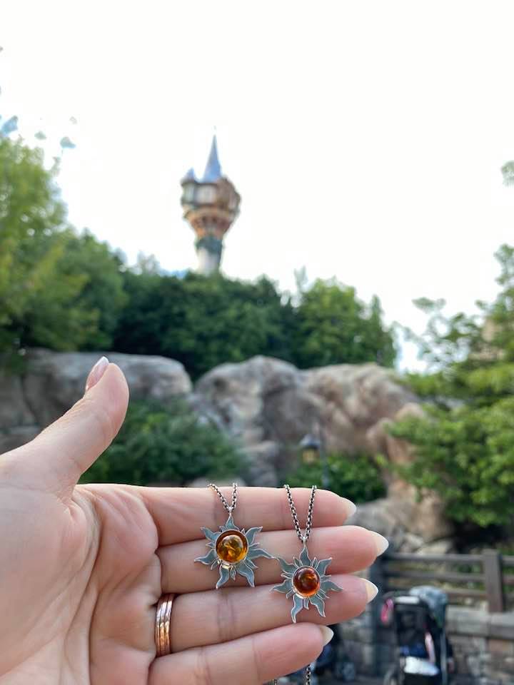Floating Lantern Necklace