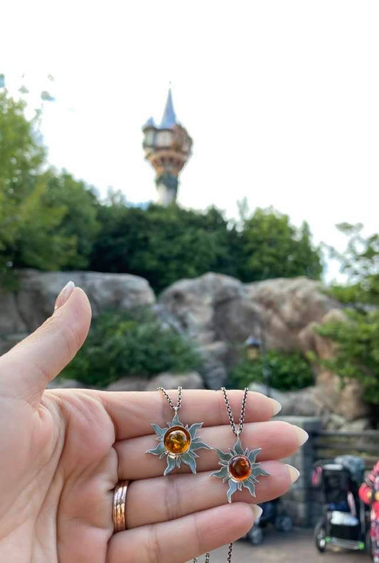 Floating Lantern Necklace