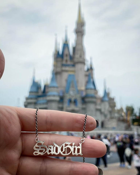 Sad Girl Necklace