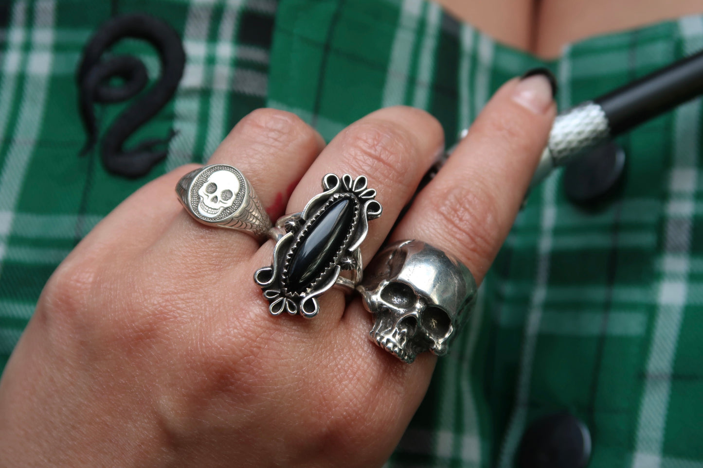 Skull Statement Ring