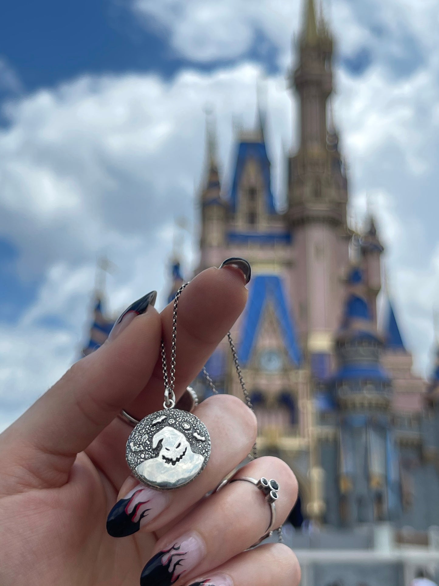 Shadow on the Moon Necklace