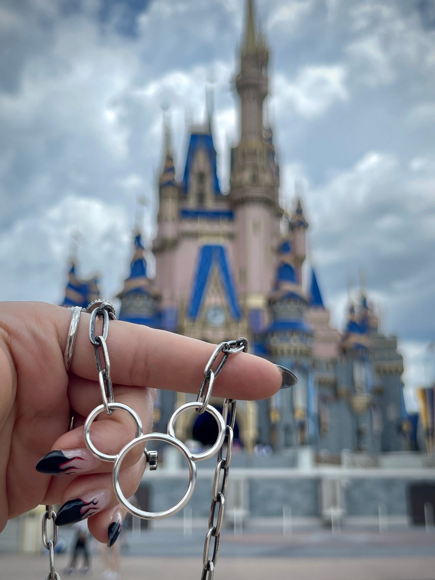 Chained Mouse Necklace