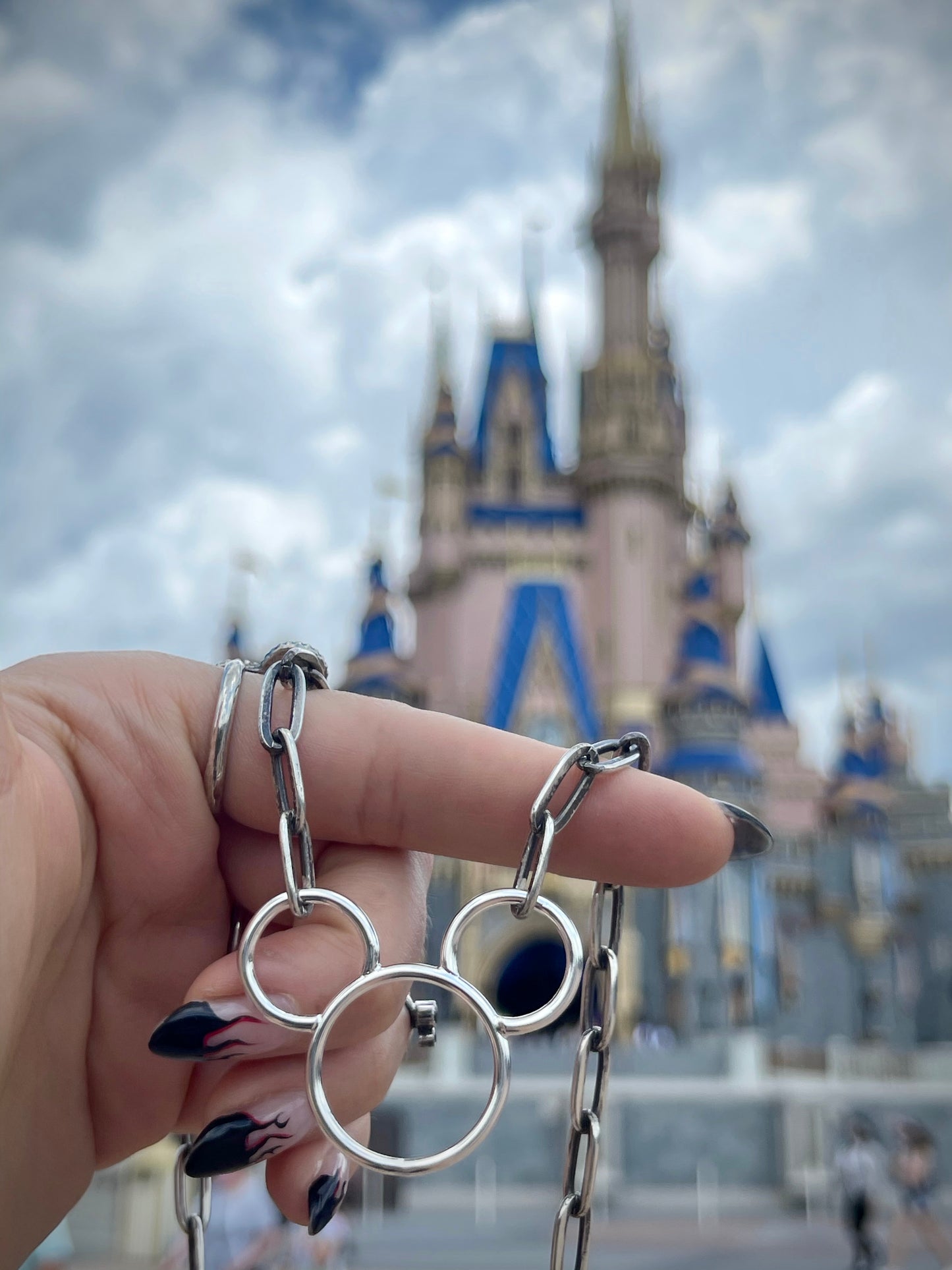 Chained Mouse Necklace