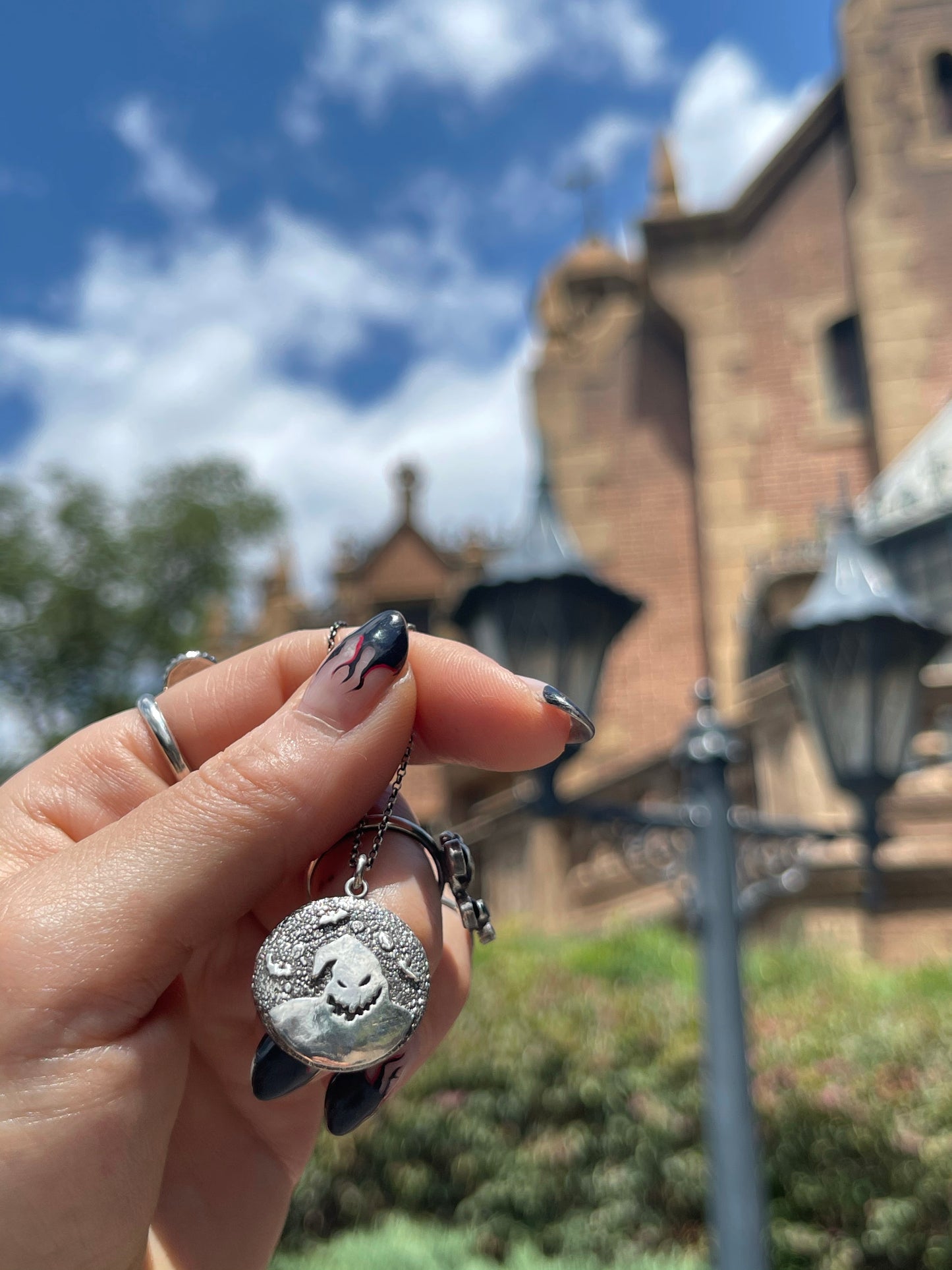 Shadow on the Moon Necklace