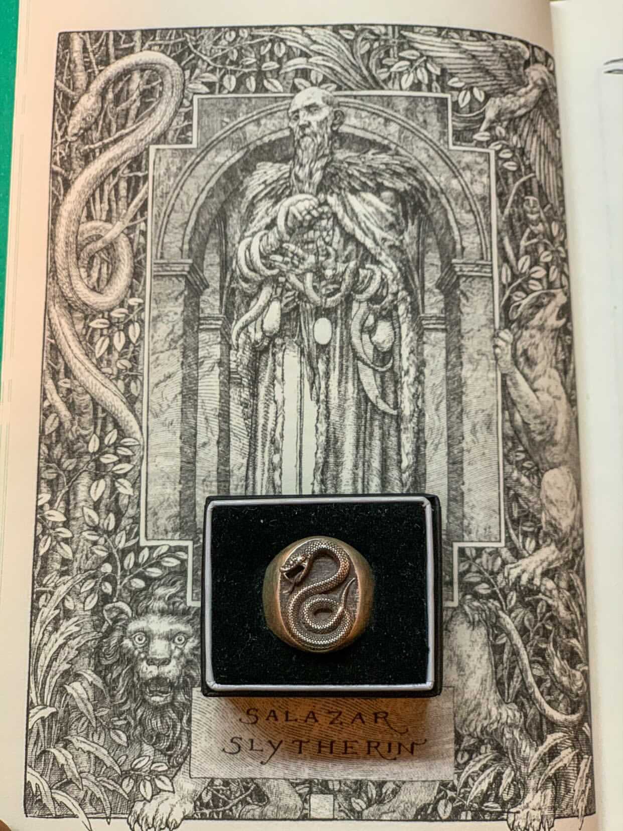Serpent Signet Ring