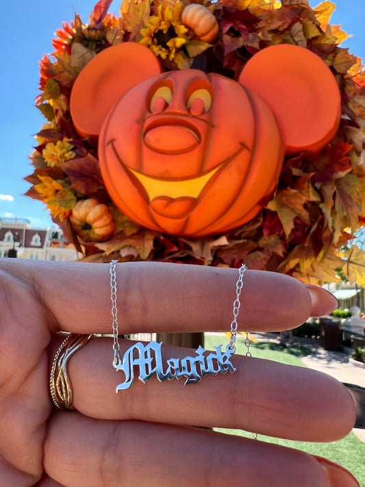 Magick Nameplate