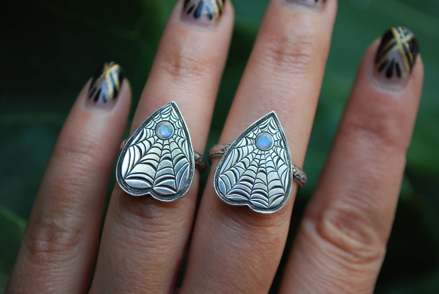 Webbed Planchette Ring