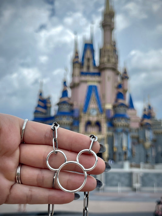 Chained Mouse Necklace