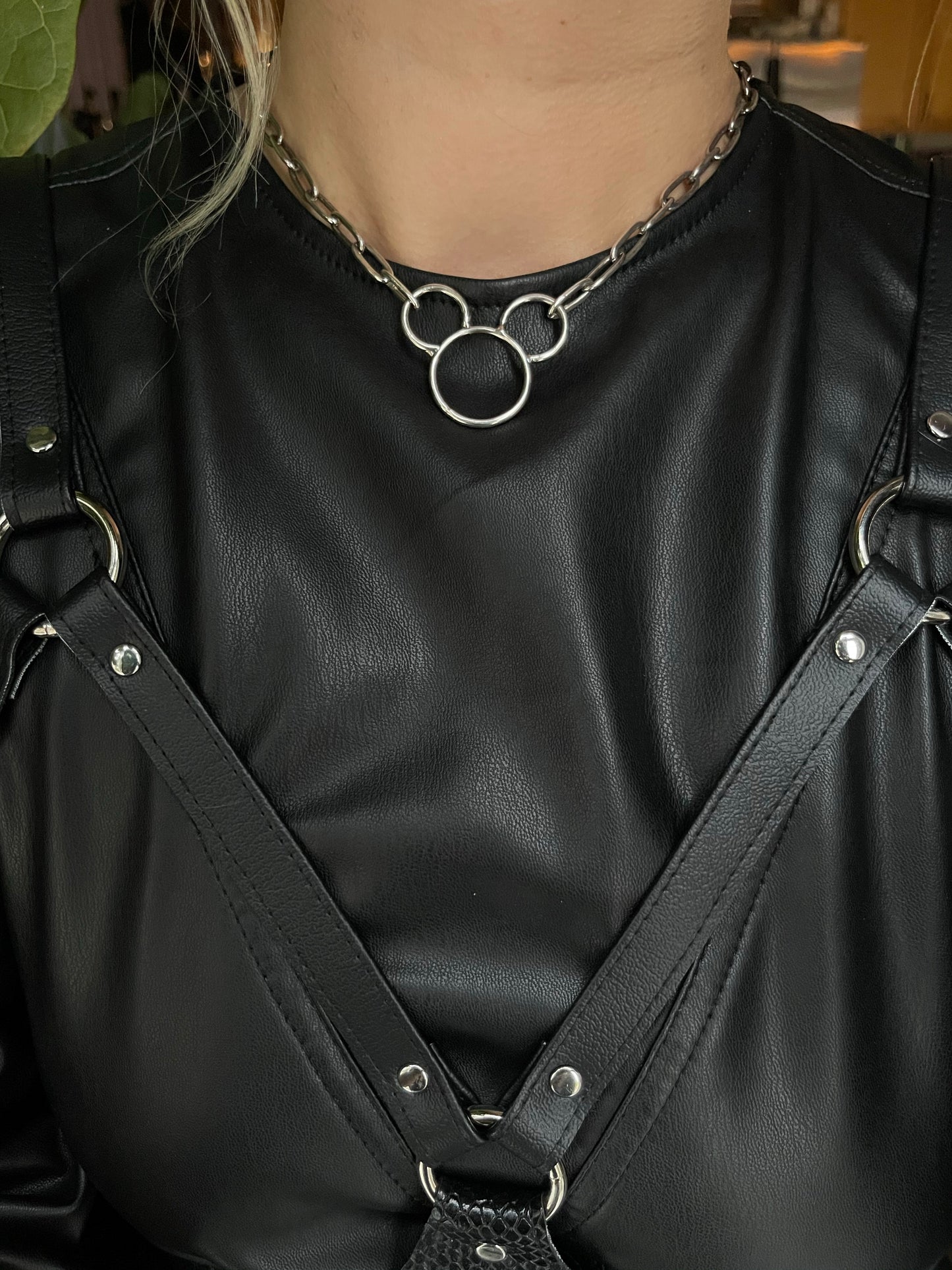 Chained Mouse Necklace