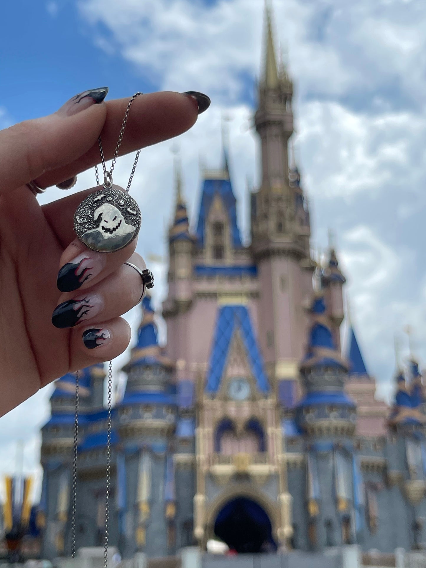 Shadow on the Moon Necklace