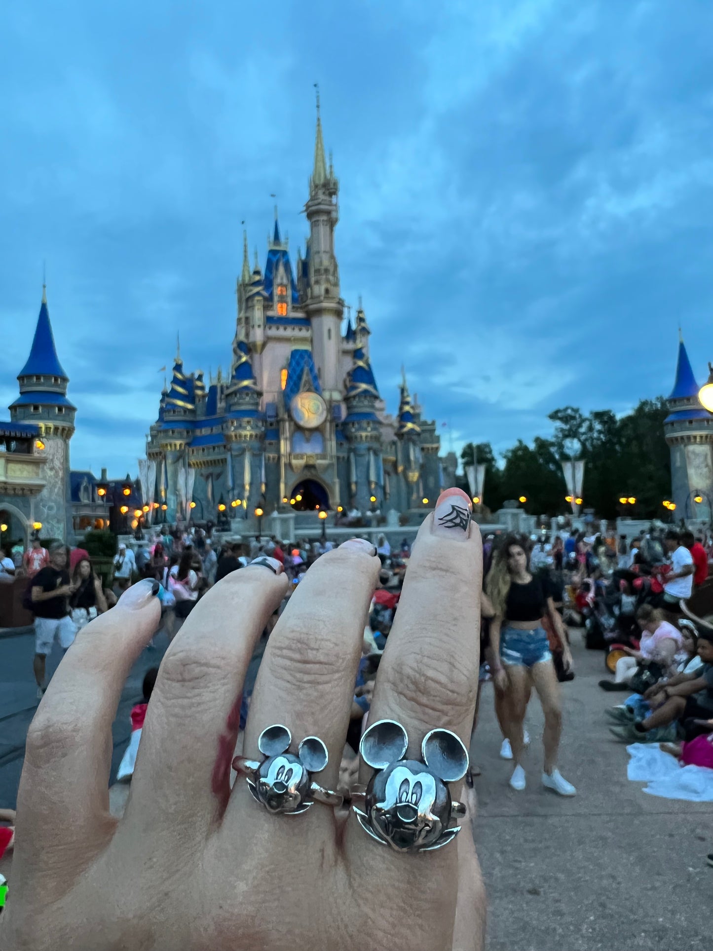 Vampire Mouse Ring
