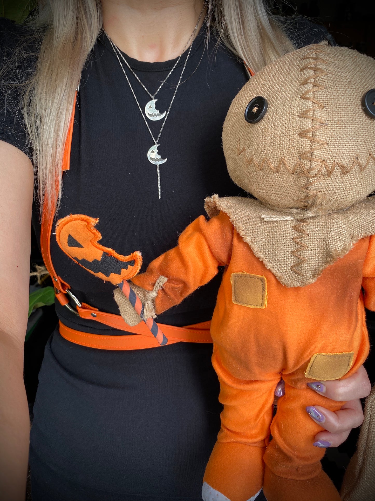 Pumpkin Lolli Necklace