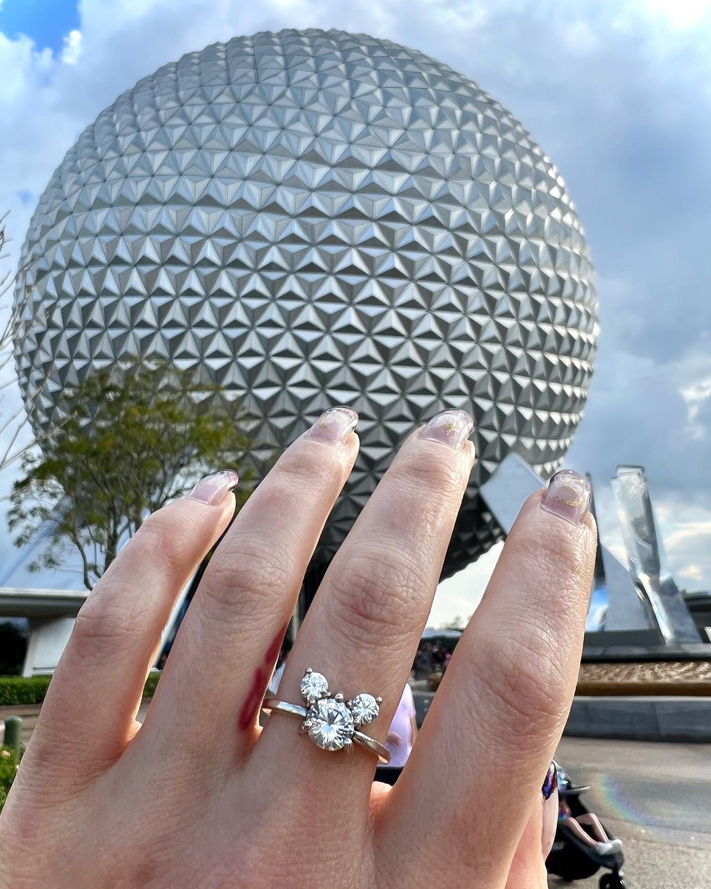 Mouse Gem Statement Ring