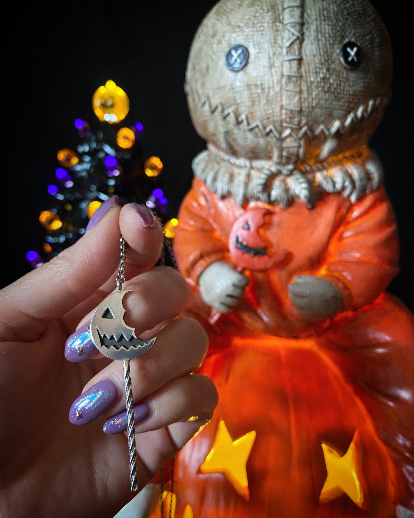 Pumpkin Lolli Necklace