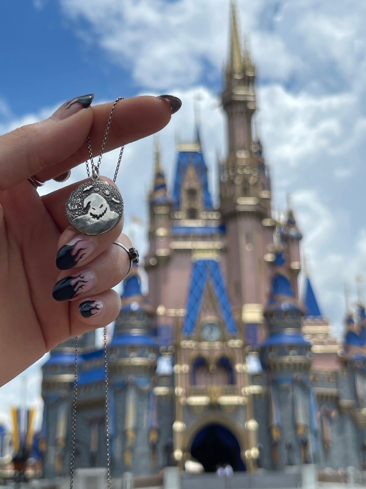 Shadow on the Moon Necklace