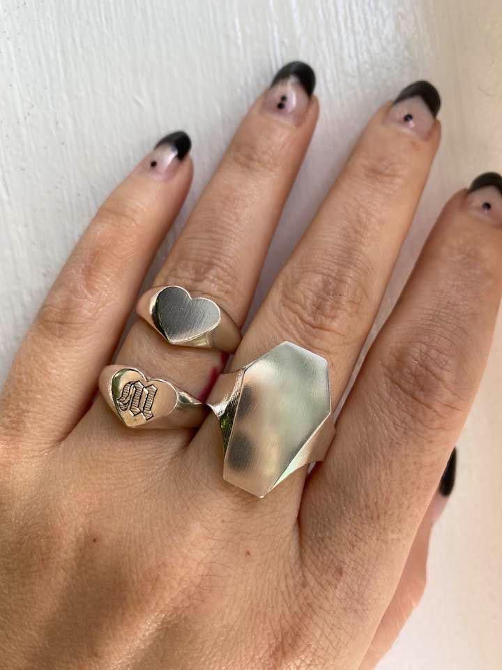 Till Death Signet Ring