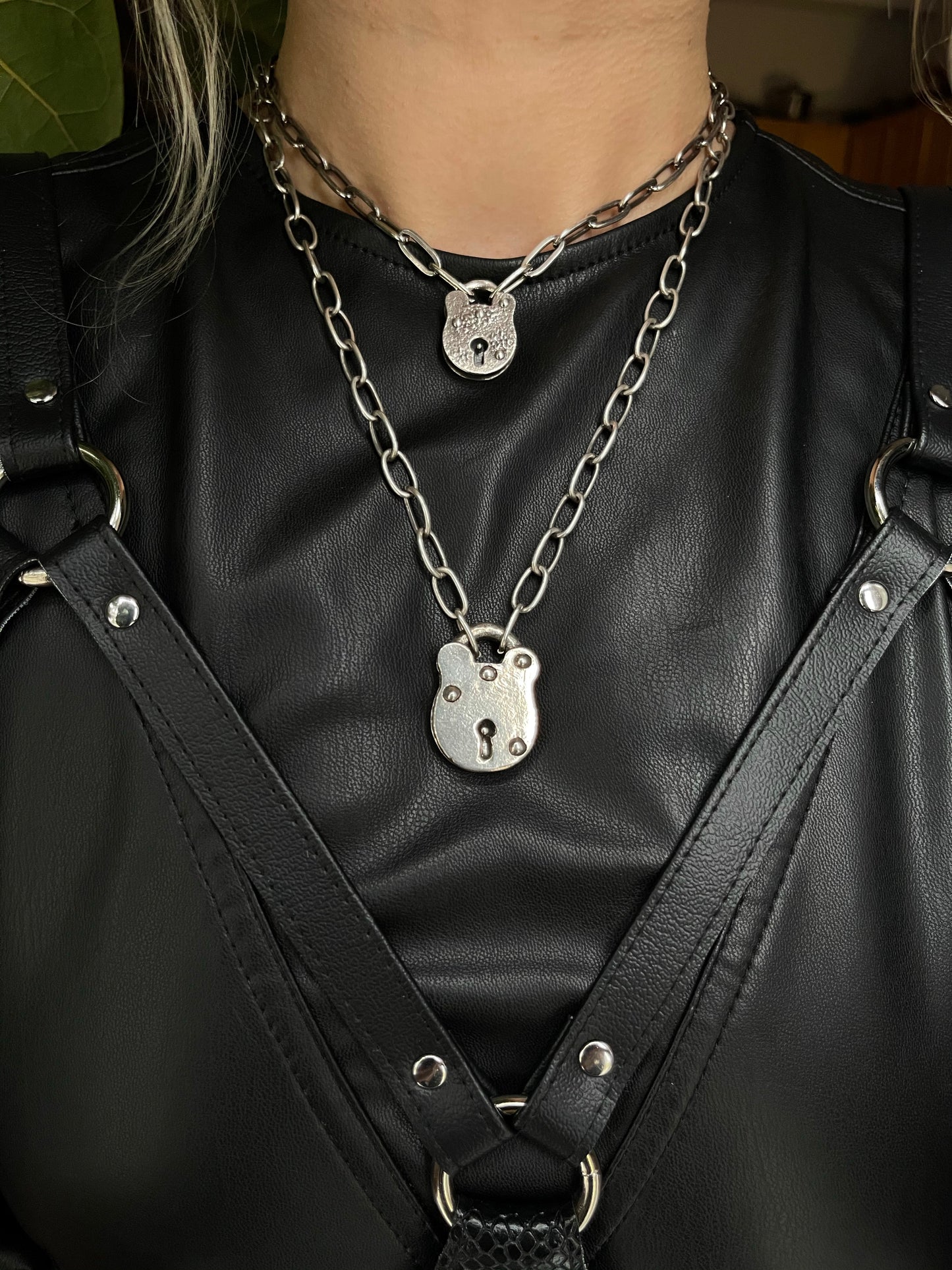 Small Padlock Necklace