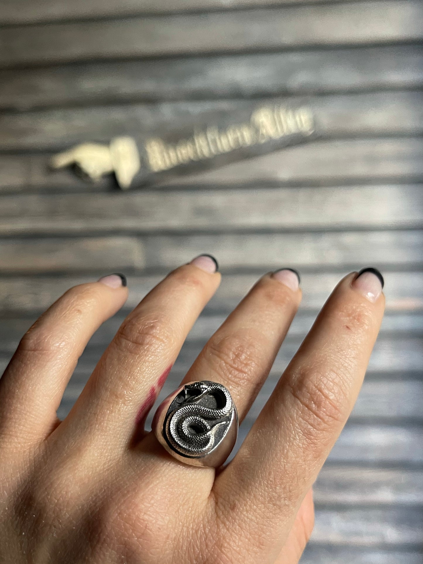 Serpent Signet Ring