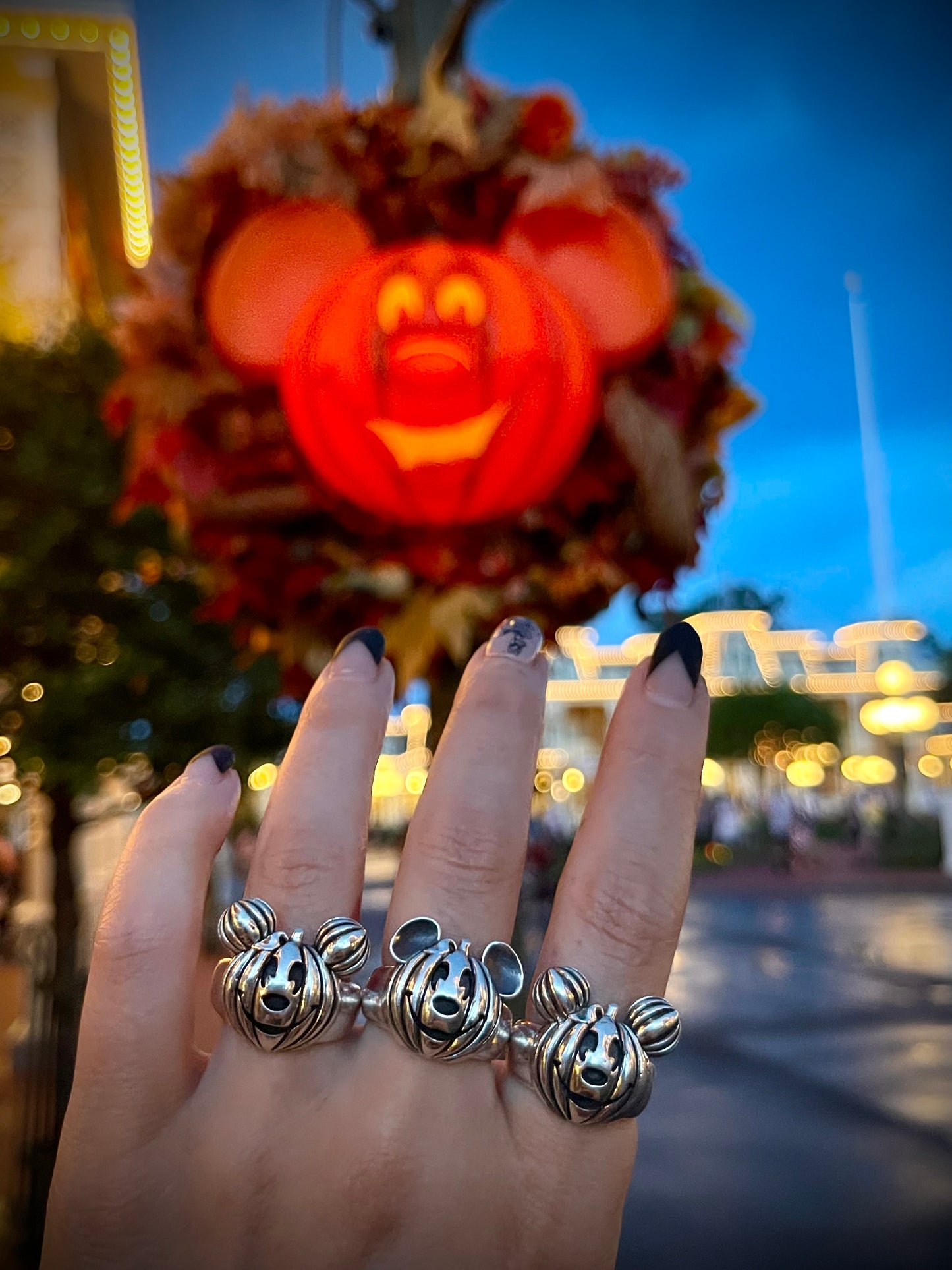 Pumpkin Mouse Ring