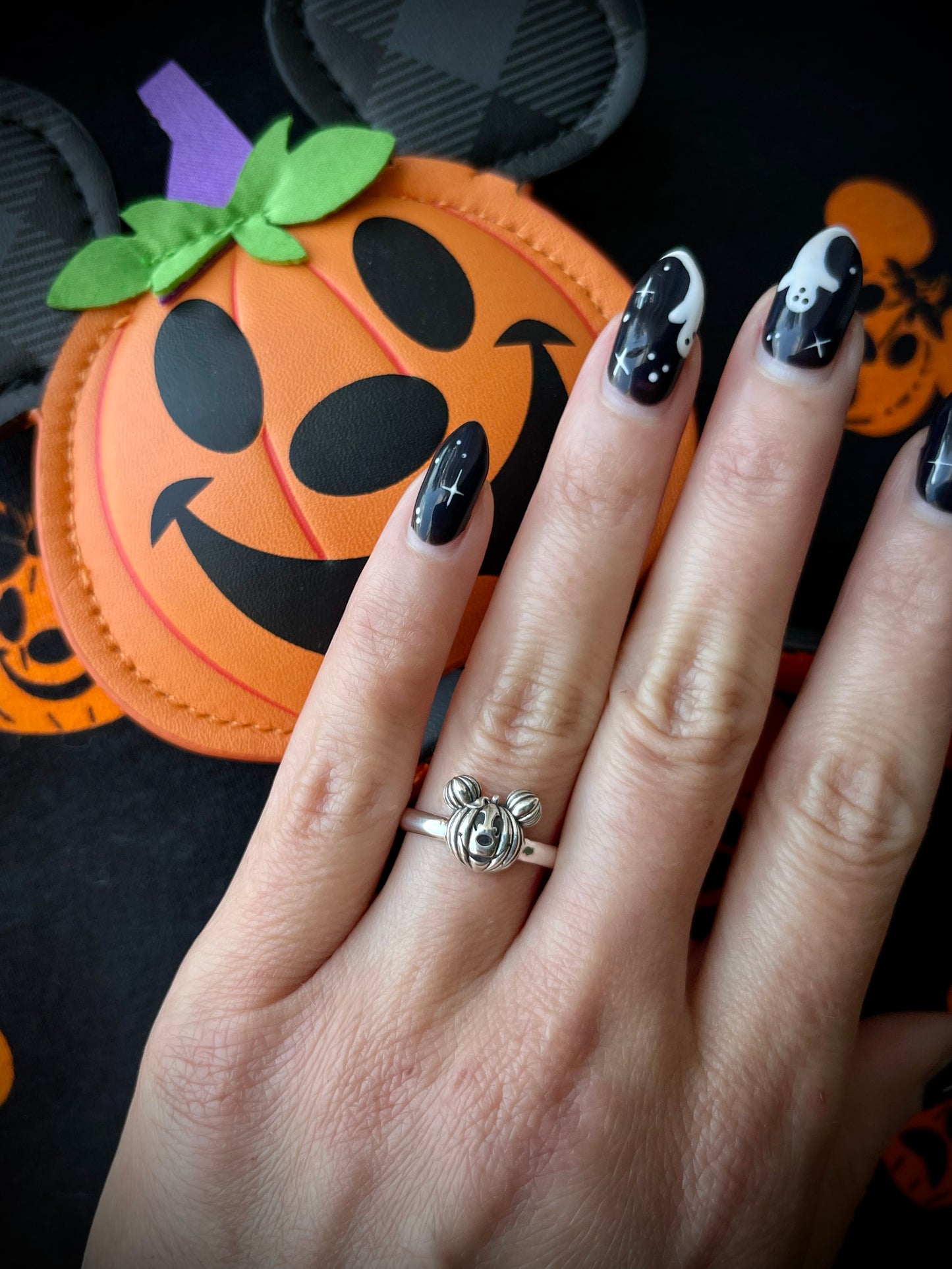 Mini Pumpkin Mouse Ring