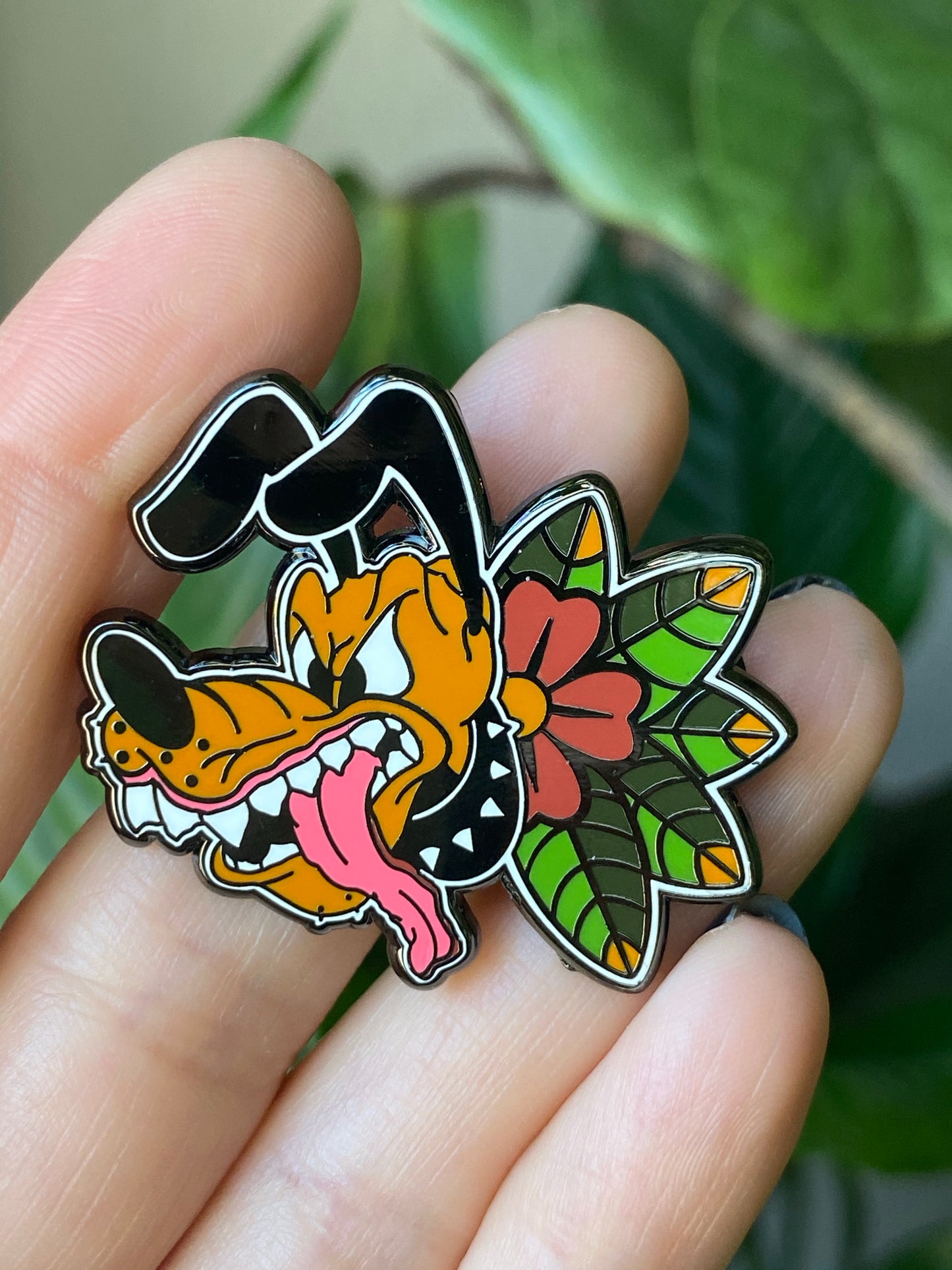 Beware of Dog Pin