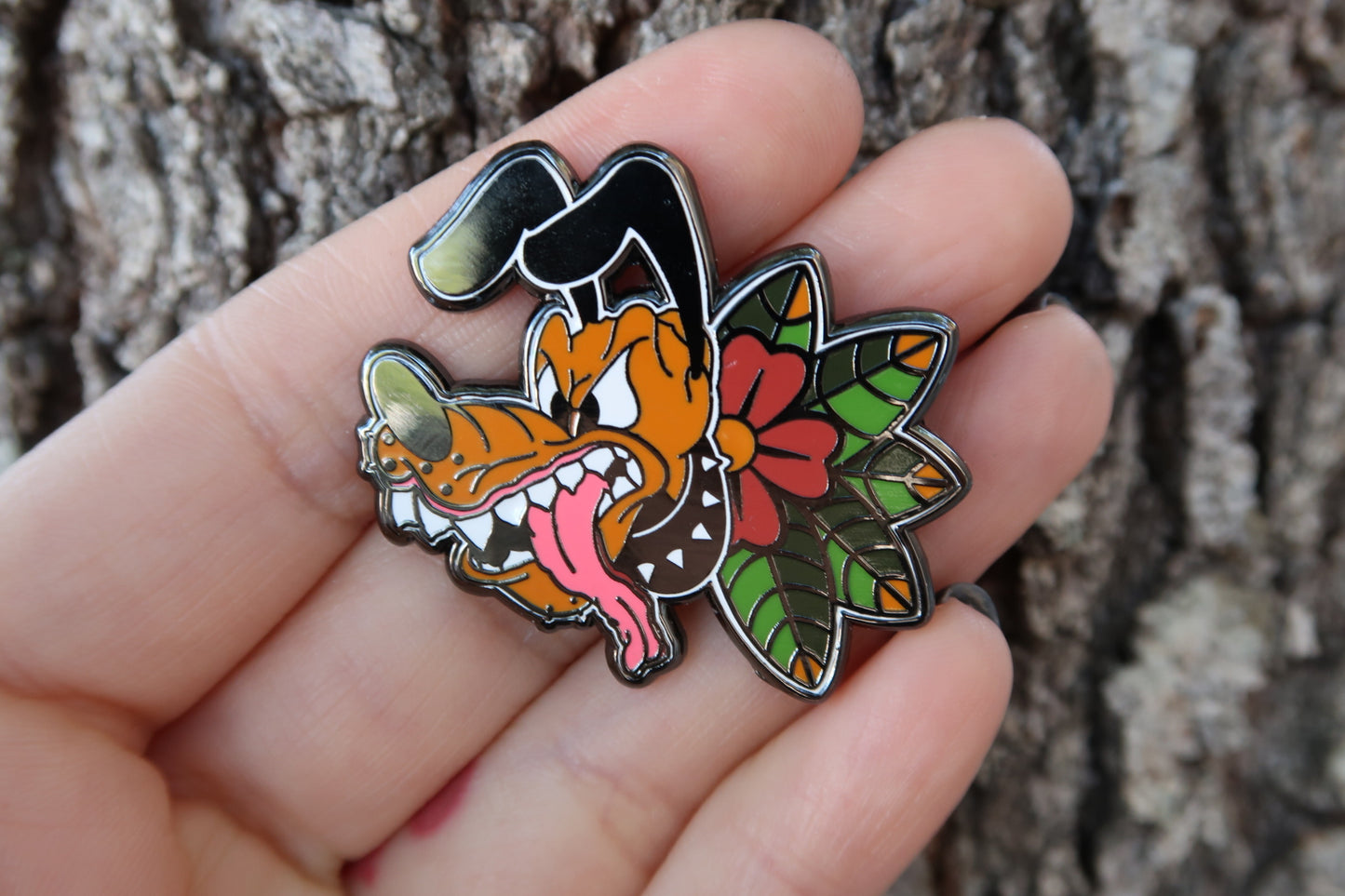 Beware of Dog Pin