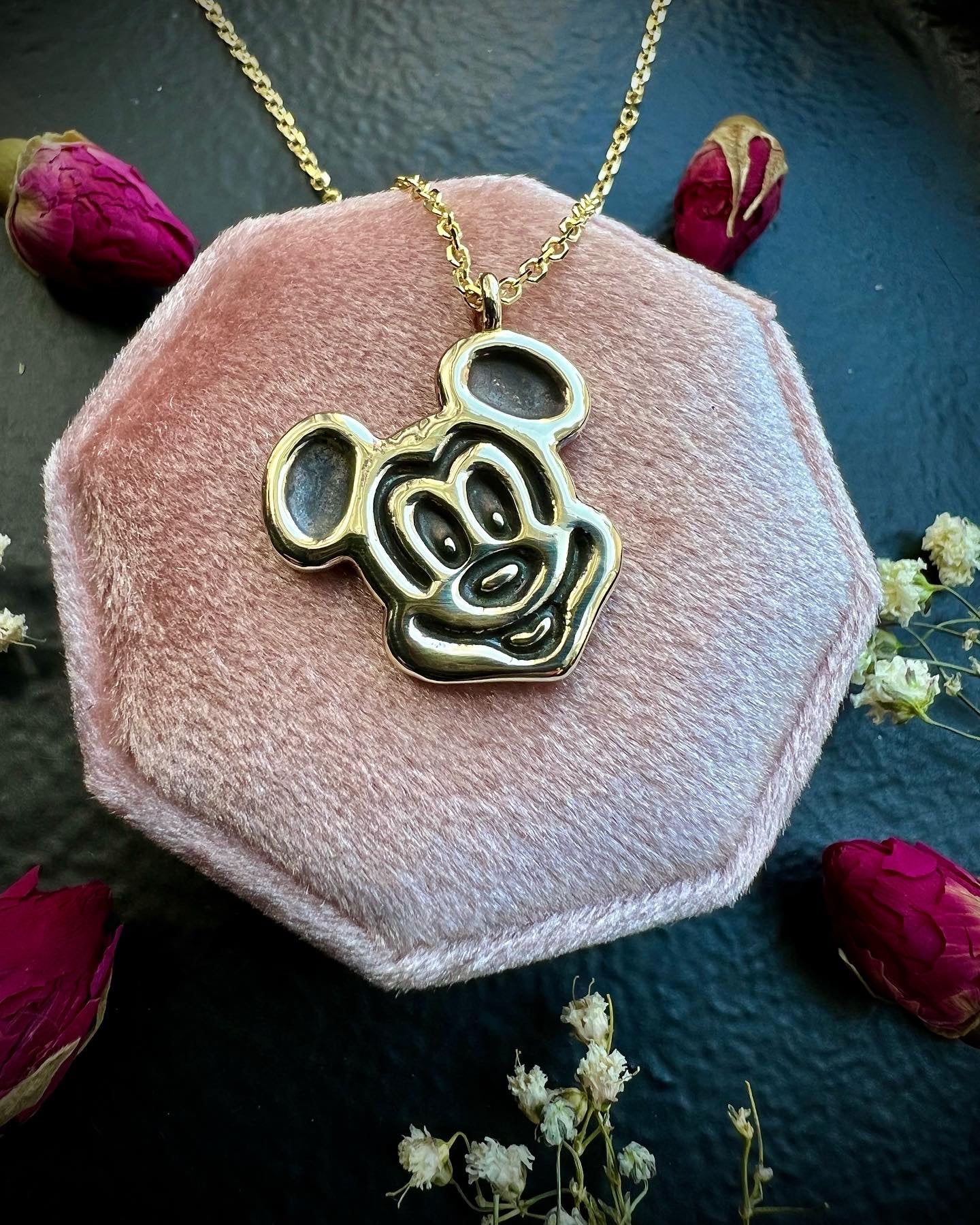Waffle Necklace