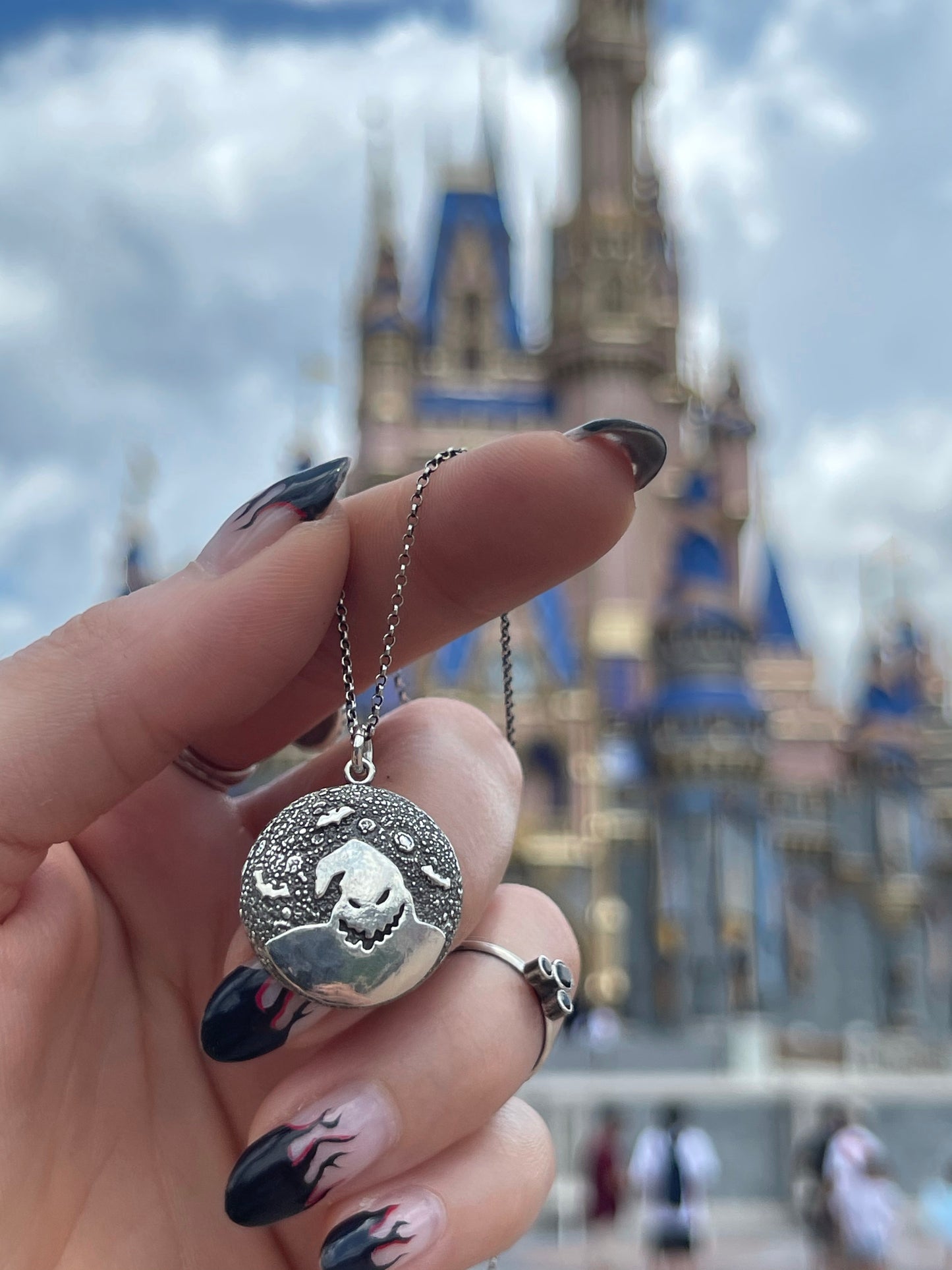 Shadow on the Moon Necklace
