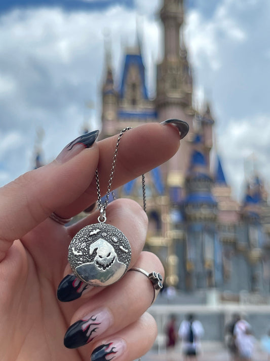 Shadow on the Moon Necklace