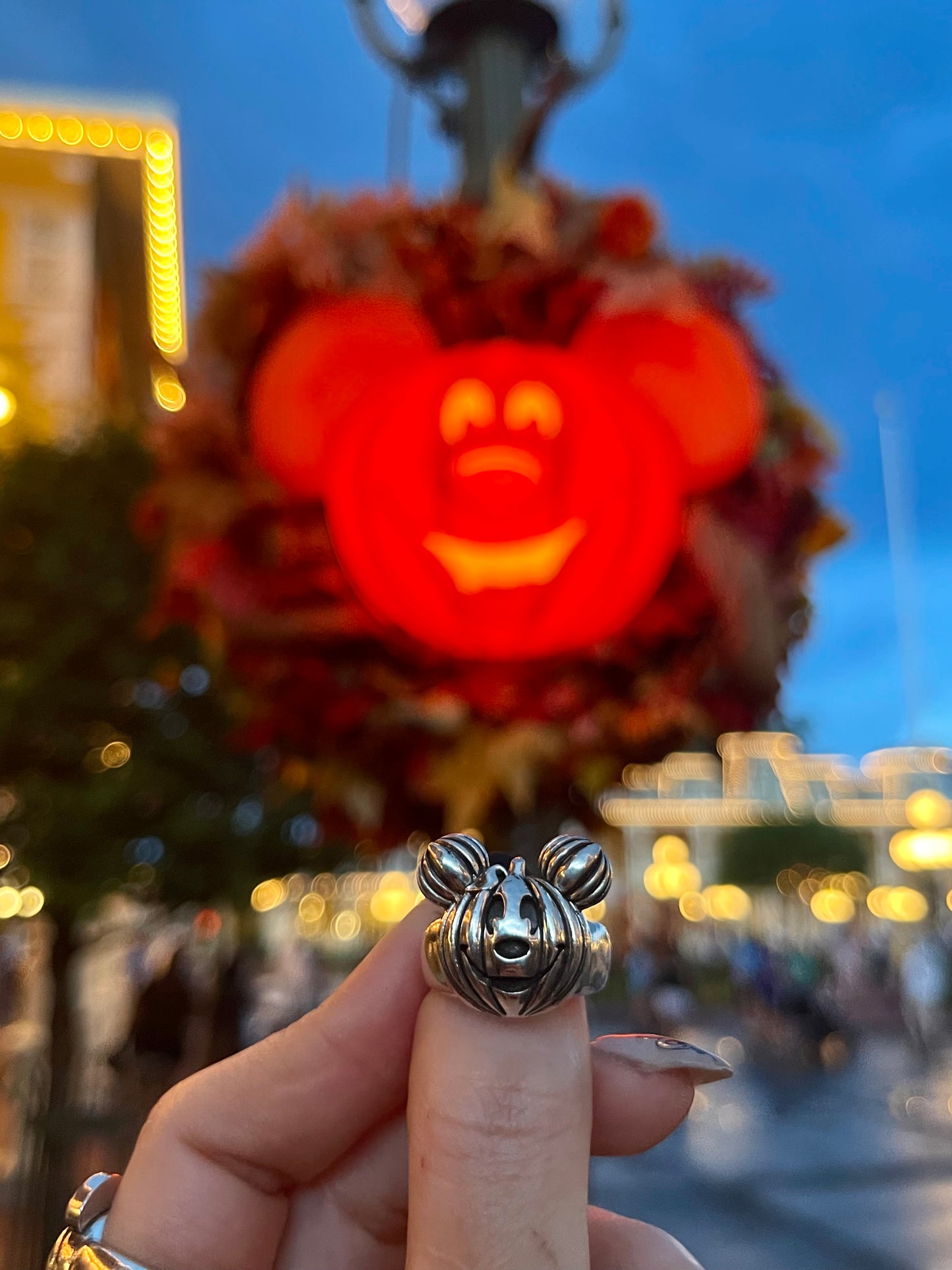 Pumpkin Mouse Ring