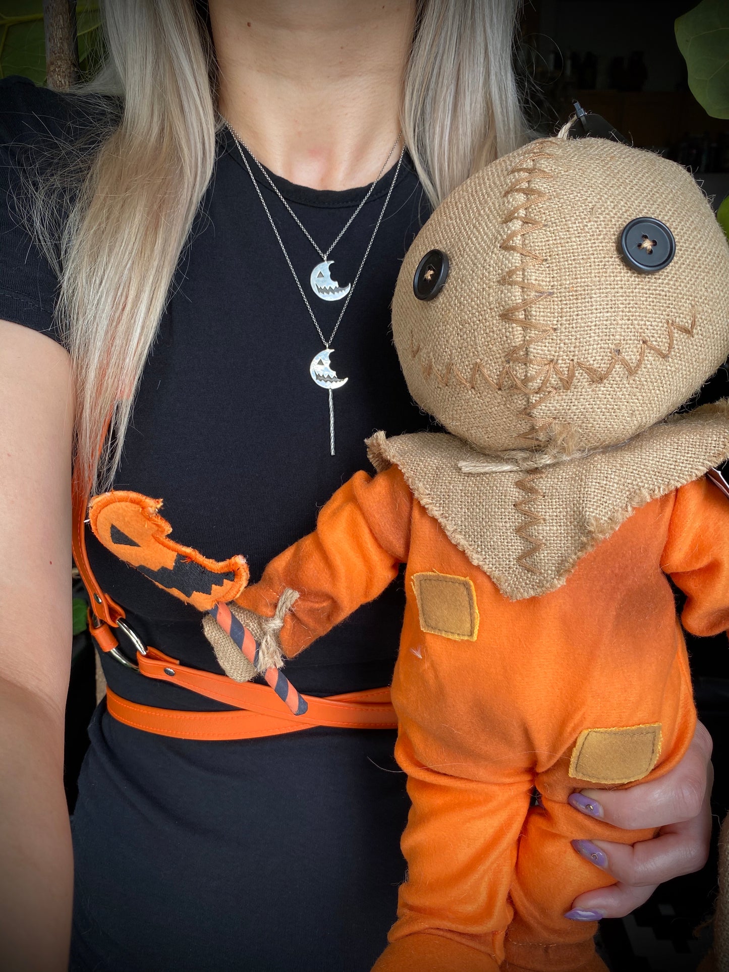 Pumpkin Lolli Necklace