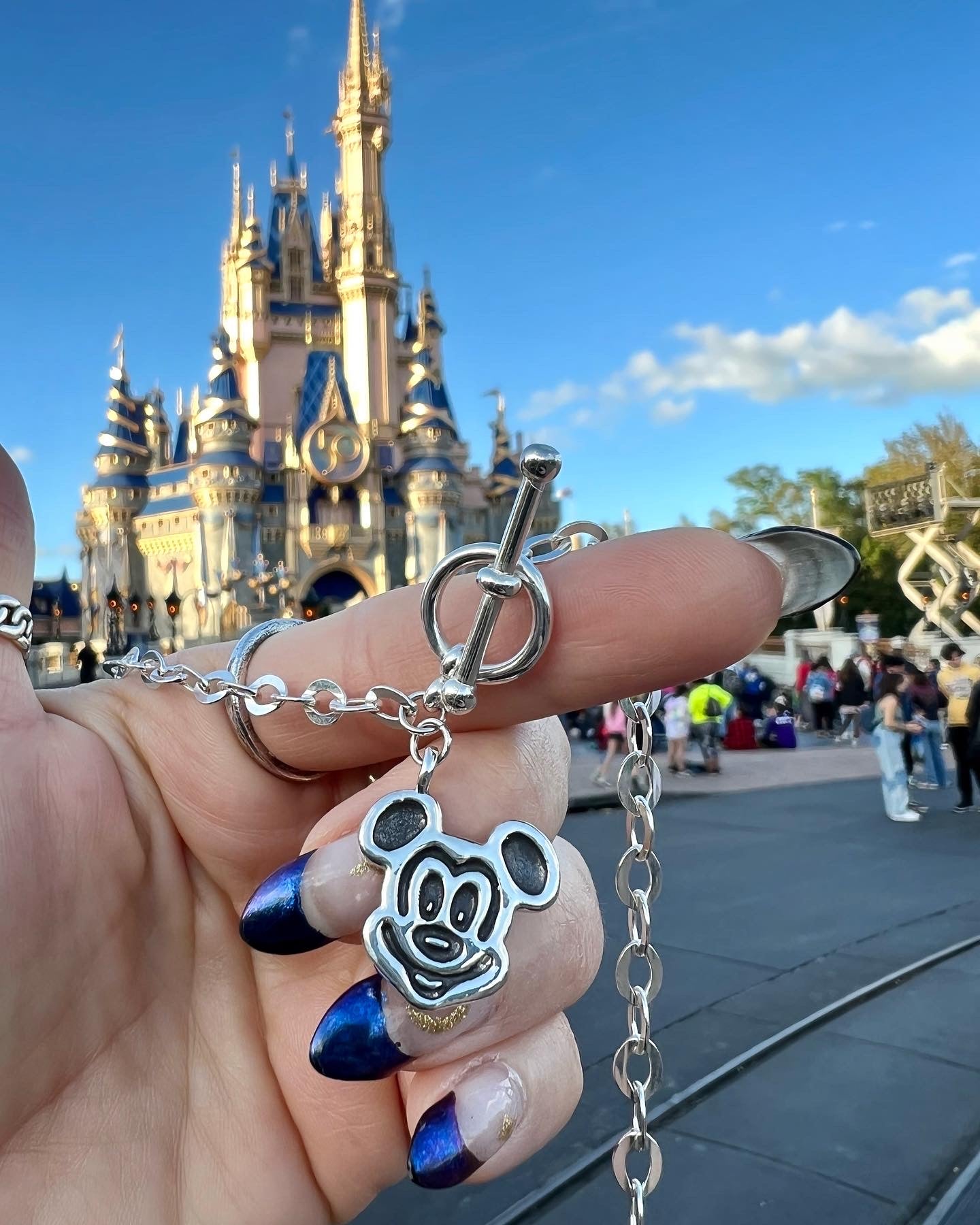 Waffle Necklace