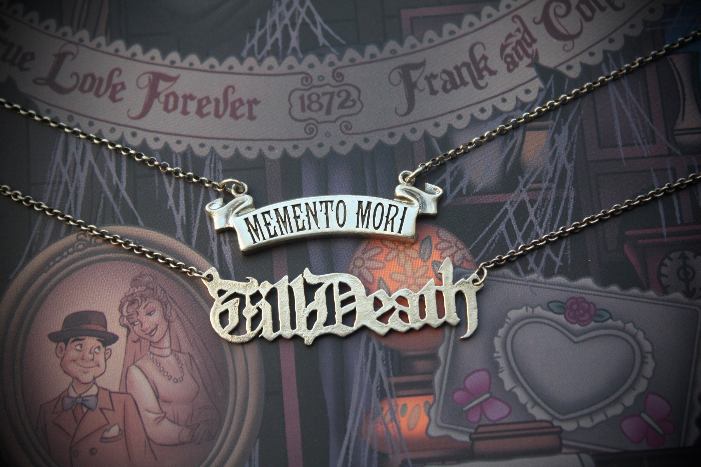 Memento Mori Ribbon Magick in Metal