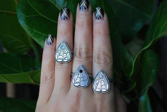 Webbed Planchette Ring